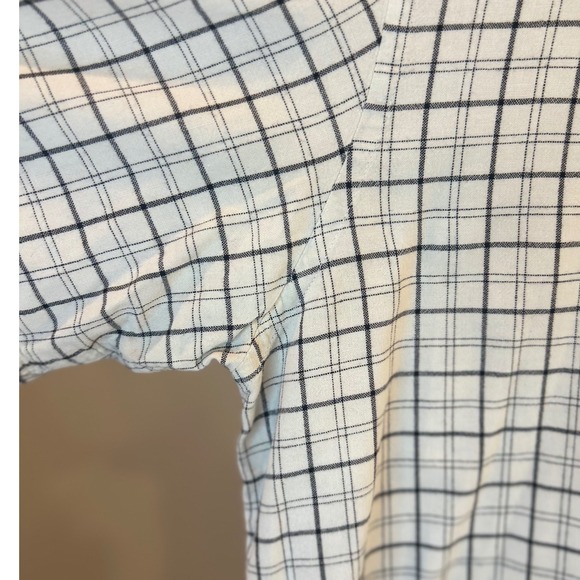 Chaps Mens Plaid Short Sleeve Button Up Shirt Size L G Cotton - Picture 3 of 7